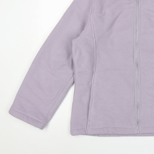 Regatta Women’s Purple UK 16 Fleece Jacket Full Zip Sherpa Lined