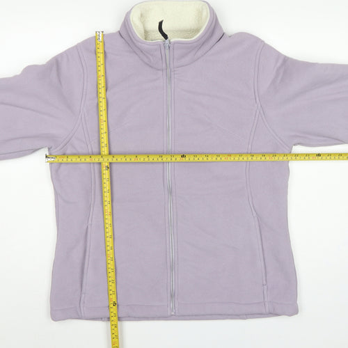 Regatta Women’s Purple UK 16 Fleece Jacket Full Zip Sherpa Lined