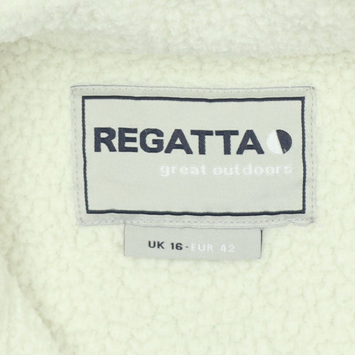 Regatta Women’s Purple UK 16 Fleece Jacket Full Zip Sherpa Lined