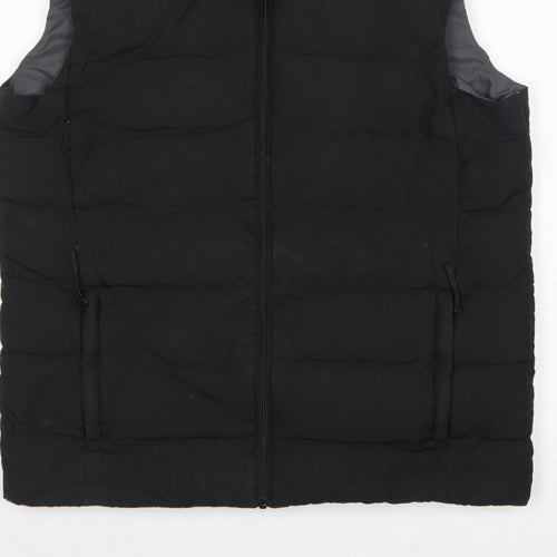 Mountain Warehouse Men Black L Crescent Down Padded Gilet Bodywarmer