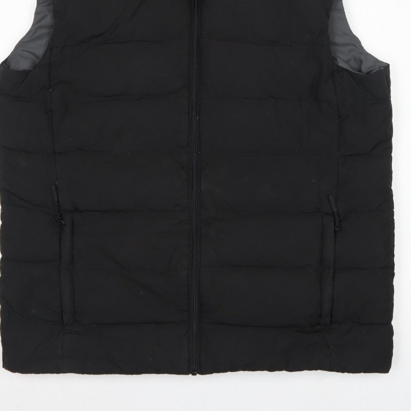 Mountain Warehouse Men Black L Crescent Down Padded Gilet Bodywarmer