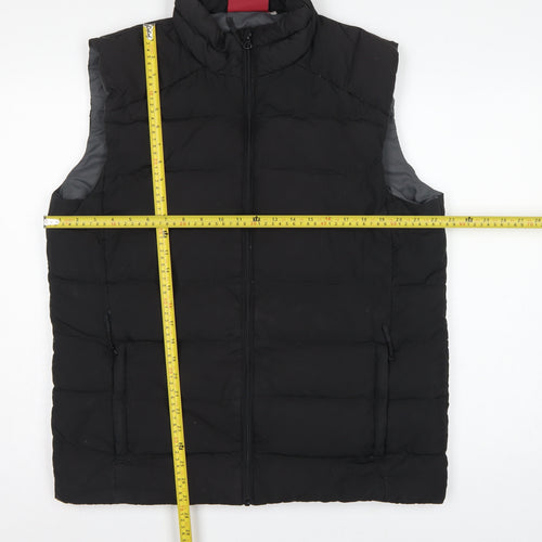Mountain Warehouse Men Black L Crescent Down Padded Gilet Bodywarmer