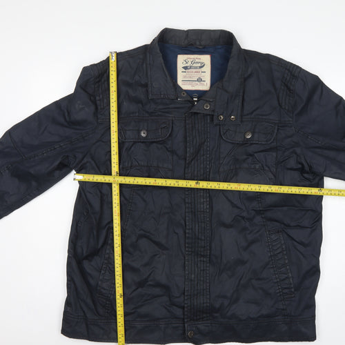 St George by Duffer Men’s Blue 2XL Military Utility Padded Jacket