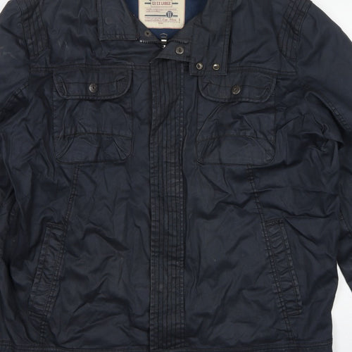 St George by Duffer Men’s Blue 2XL Military Utility Padded Jacket