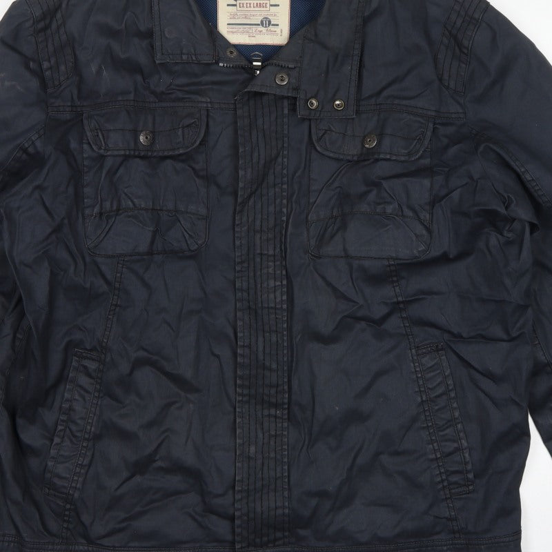 St George by Duffer Men’s Blue 2XL Military Utility Padded Jacket