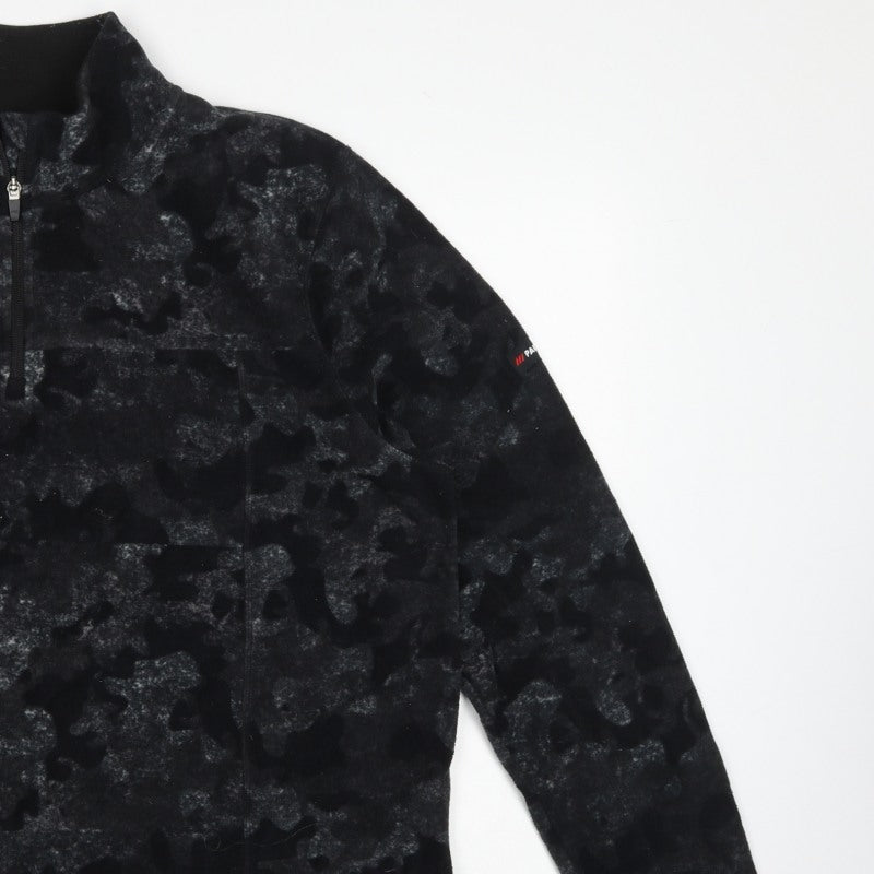 Parkside Men’s Black Camo XL Half Zip Fleece Sweatshirt