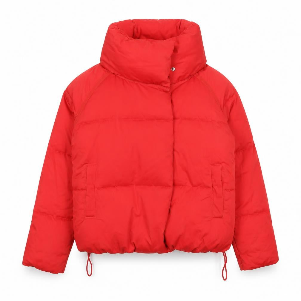 Next Women Red UK 8 Short Padded Puffer Jacket High Collar