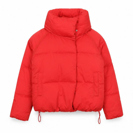 Next Women Red UK 8 Short Padded Puffer Jacket High Collar