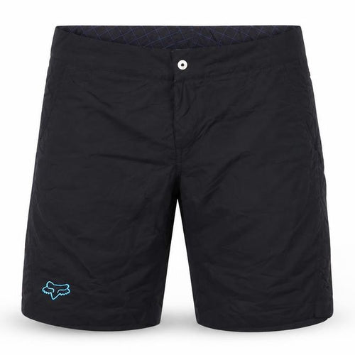 Fox Men's Black L Biker MTB Shorts Adjustable Waist Zip Pockets
