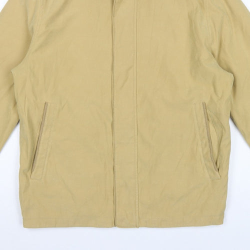 Benny Men's Beige UK 40 Basic Jacket Full Zip Teflon Microfibre