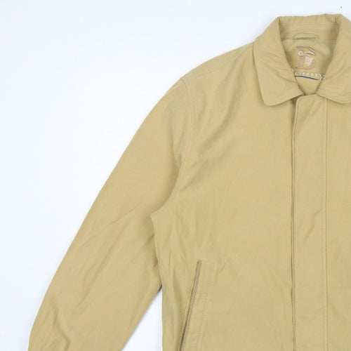 Benny Men's Beige UK 40 Basic Jacket Full Zip Teflon Microfibre
