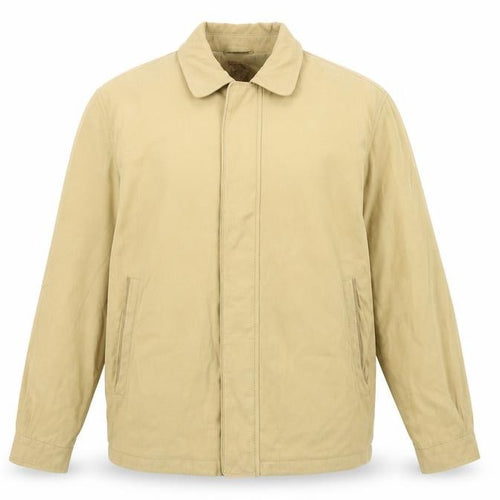 Benny Men's Beige UK 40 Basic Jacket Full Zip Teflon Microfibre