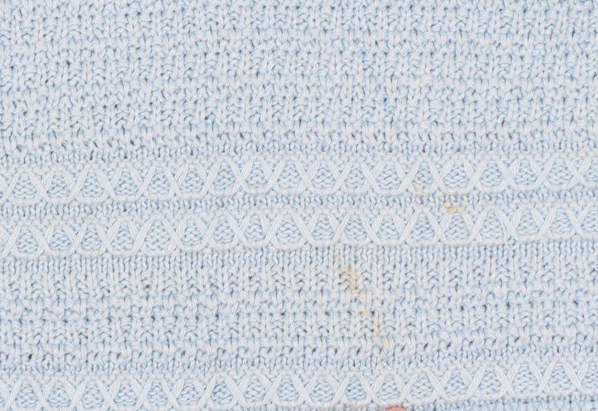 Crew Clothing Company Women Blue UK 14 Crew Neck Knit Pullover Jumper