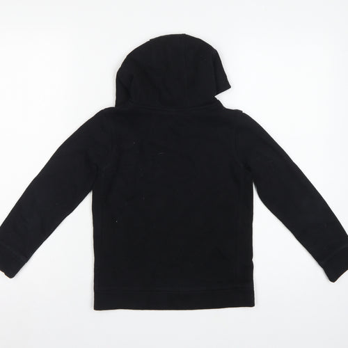 Nike Boys Black 6-7 Years Pullover Hoodie Logo Fleece