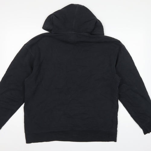 Levi's Men's Black M Relaxed Pullover Logo Cotton Hoodie