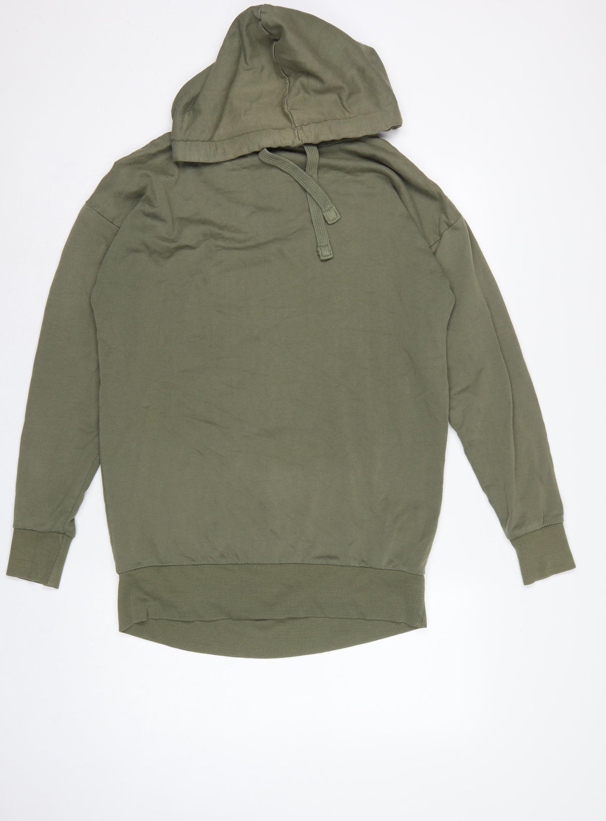 Back view of Goldigga Women’s Green UK 10 Pullover Hooded Sweatshirt