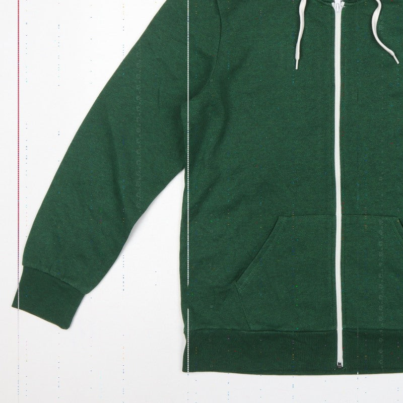 Brookhaven Women’s Green Size 16 Full Zip Hooded Fleece Hoodie