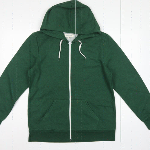 Brookhaven Women’s Green Size 16 Full Zip Hooded Fleece Hoodie