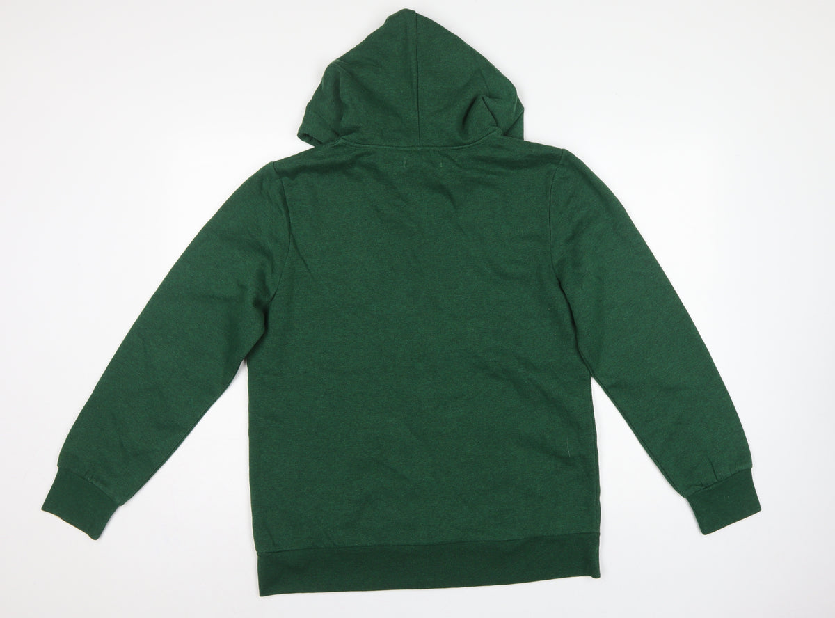 Brookhaven Women’s Green Size 16 Full Zip Hooded Fleece Hoodie