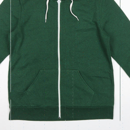 Brookhaven Women’s Green Size 16 Full Zip Hooded Fleece Hoodie
