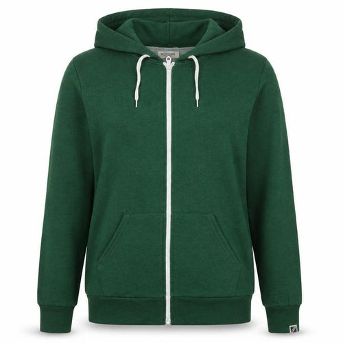 Brookhaven Women’s Green Size 16 Full Zip Hooded Fleece Hoodie