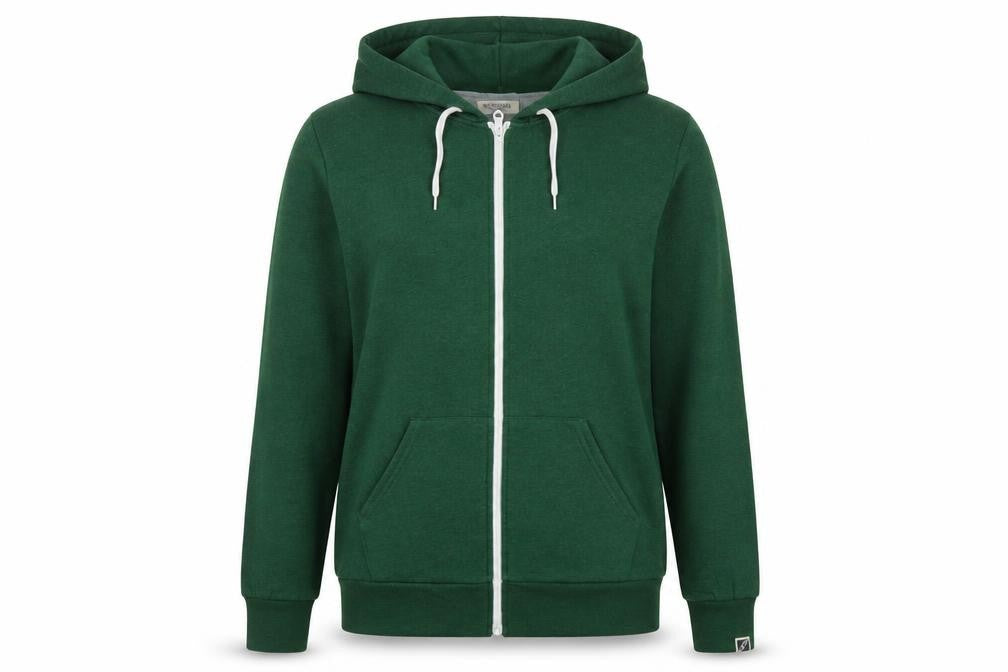 Brookhaven Women’s Green Size 16 Full Zip Hooded Fleece Hoodie