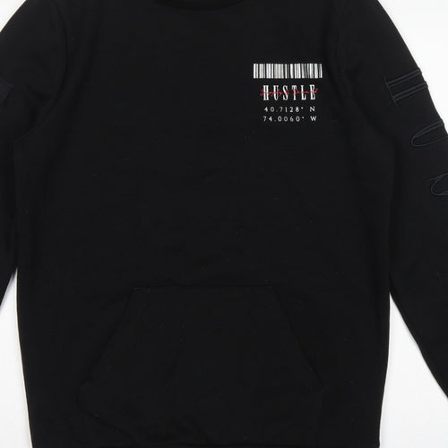 Supply & Demand Men’s Black M Pullover Crew Neck Graphic Sweatshirt