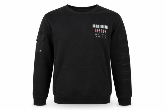 Supply & Demand Men’s Black M Pullover Crew Neck Graphic Sweatshirt