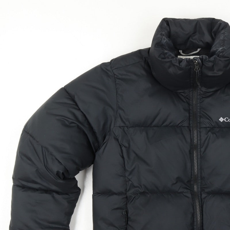 Columbia Men’s Black M Puffer Jacket Quilted Full Zip Outdoor