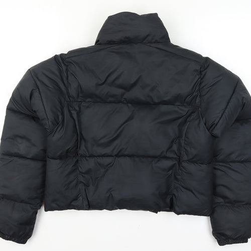 Columbia Men’s Black M Puffer Jacket Quilted Full Zip Outdoor