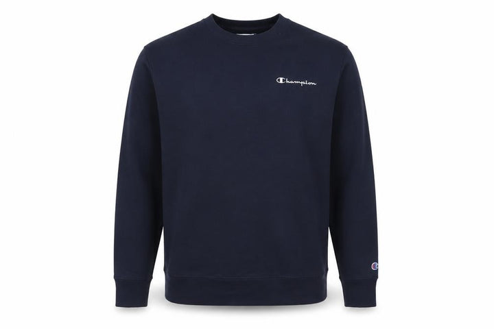 Champion Men’s Blue M Crew Neck Logo Pullover Sweatshirt