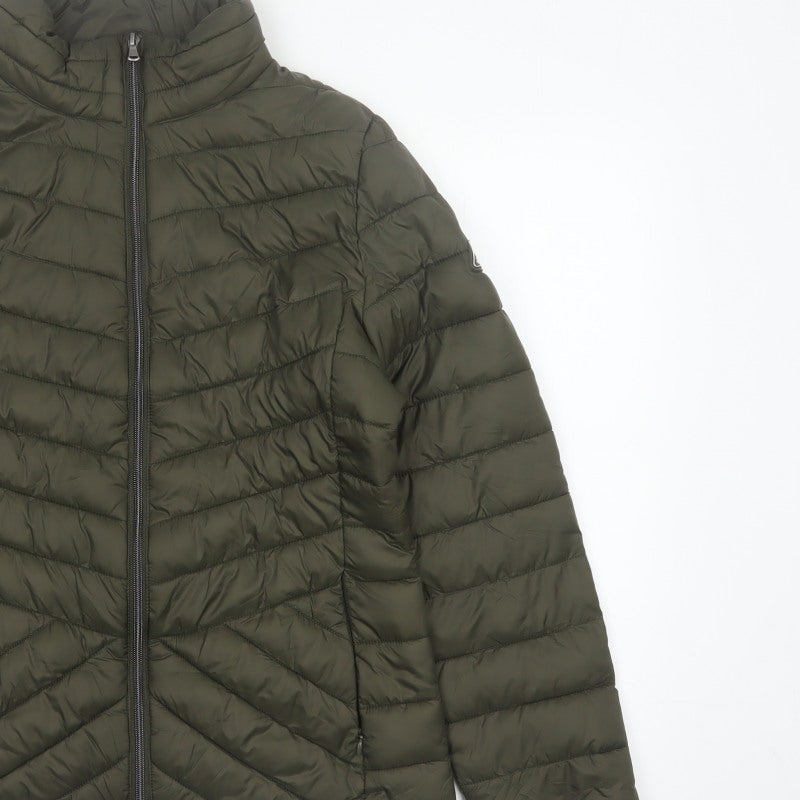 Harvey & Jones Women’s Green Size 16 Quilted Puffer Jacket