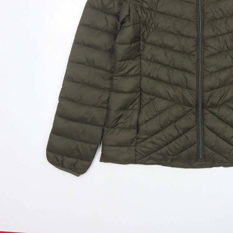 Harvey & Jones Women’s Green Size 16 Quilted Puffer Jacket