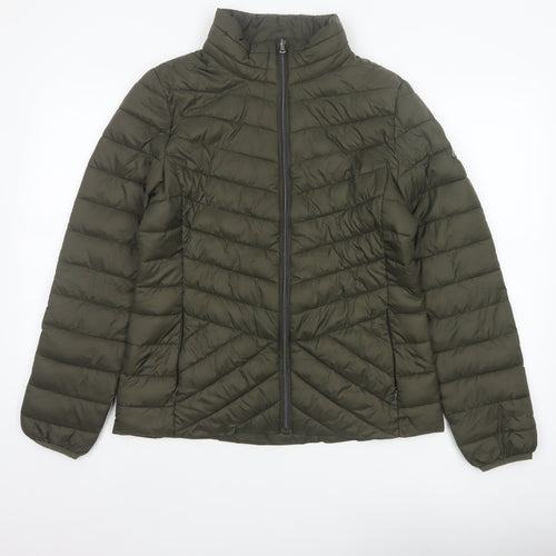 Harvey & Jones Women’s Green Size 16 Quilted Puffer Jacket