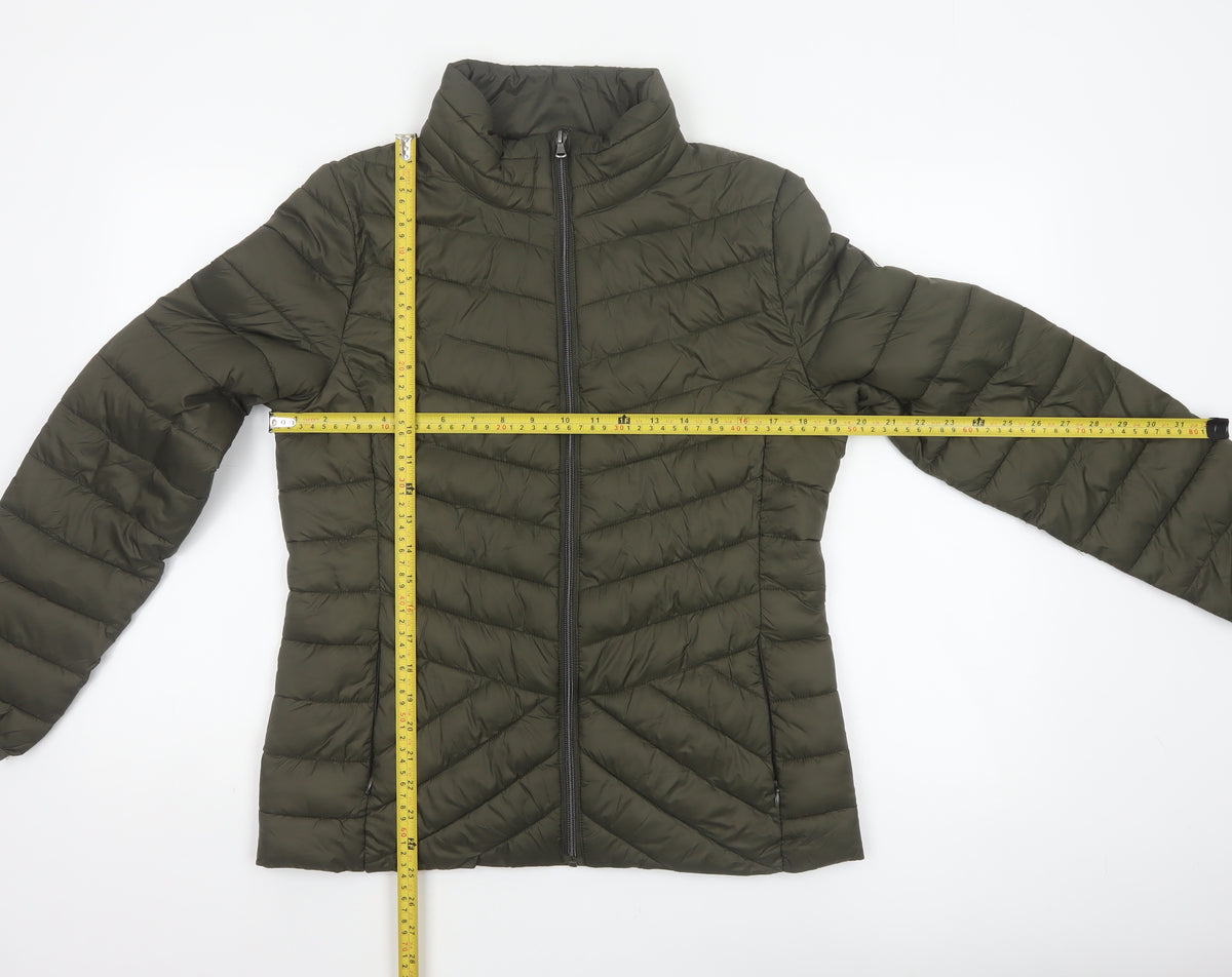 Harvey & Jones Women’s Green Size 16 Quilted Puffer Jacket