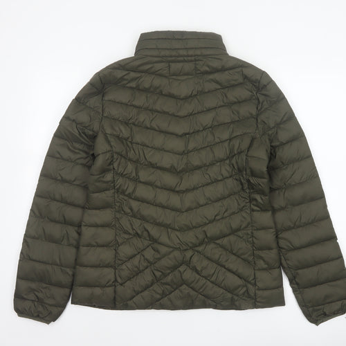 Harvey & Jones Women’s Green Size 16 Quilted Puffer Jacket