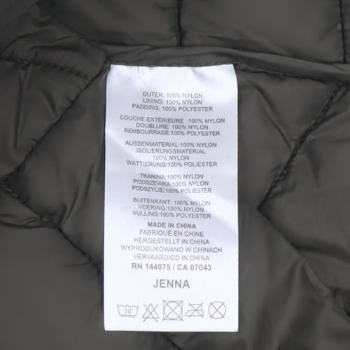 Harvey & Jones Women’s Green Size 16 Quilted Puffer Jacket
