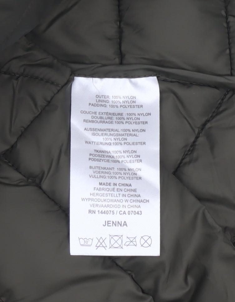 Harvey & Jones Women’s Green Size 16 Quilted Puffer Jacket