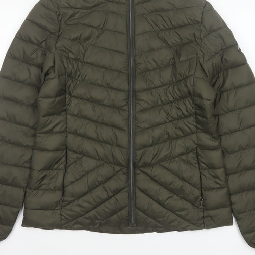 Harvey & Jones Women’s Green Size 16 Quilted Puffer Jacket