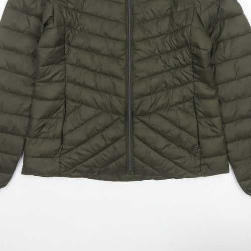 Harvey & Jones Women’s Green Size 16 Quilted Puffer Jacket