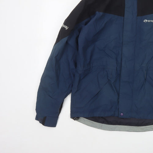 Sprayway Men’s Blue Small Gore-Tex XCR Hooded Waterproof Jacket
