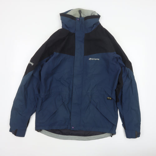 Sprayway Men’s Blue Small Gore-Tex XCR Hooded Waterproof Jacket