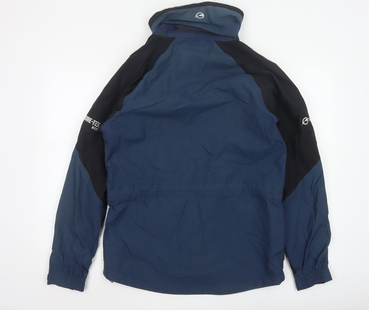 Sprayway Men’s Blue Small Gore-Tex XCR Hooded Waterproof Jacket
