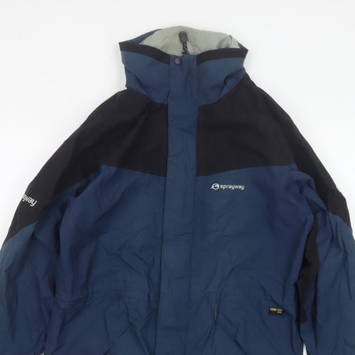 Sprayway Men’s Blue Small Gore-Tex XCR Hooded Waterproof Jacket