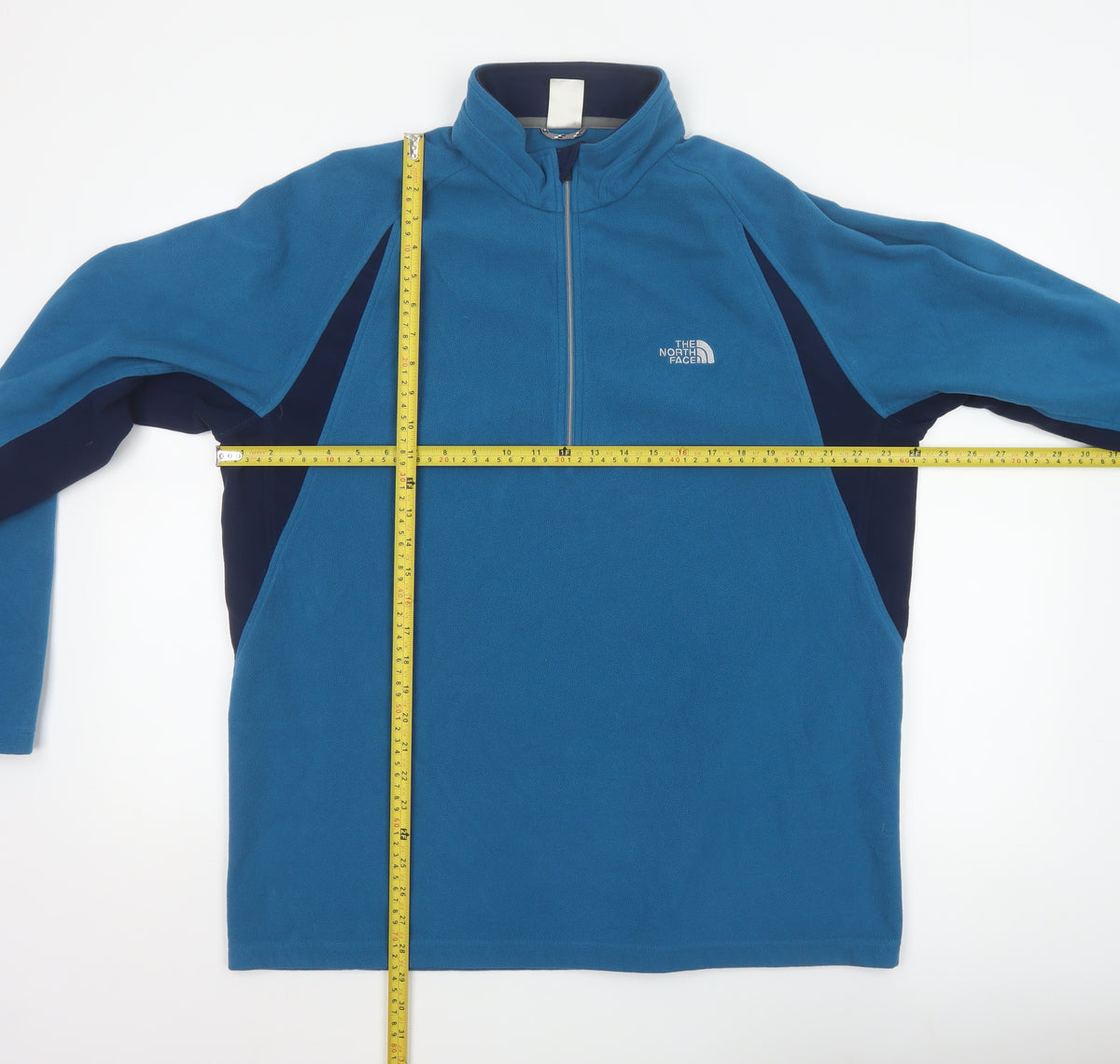 The North Face Men’s Blue XL TKA 100 1/2 Zip Fleece Sweatshirt