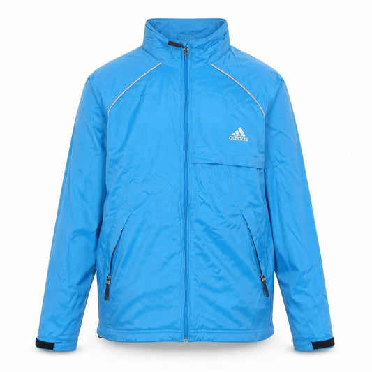 Adidas Men’s Blue M Climaproof Golf Windbreaker Waterproof Jacket