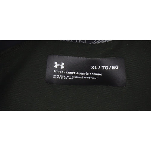 Under Armour Men's Green XL Fitted Softshell Running Jacket Full Zip