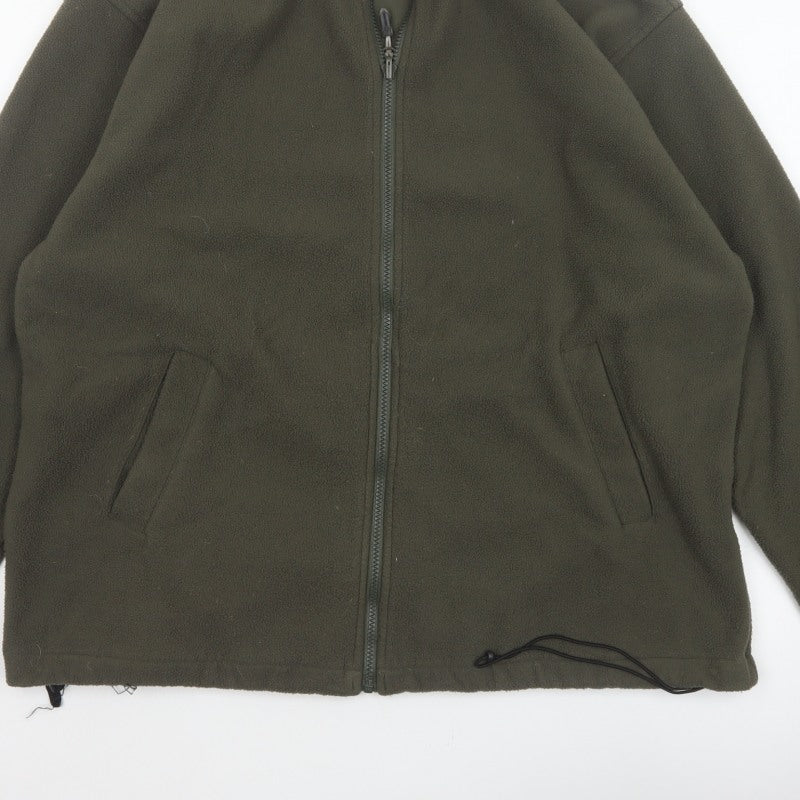 Outdoorscene Men’s Green M Fleece Full Zip Outdoor Jacket 38-40in
