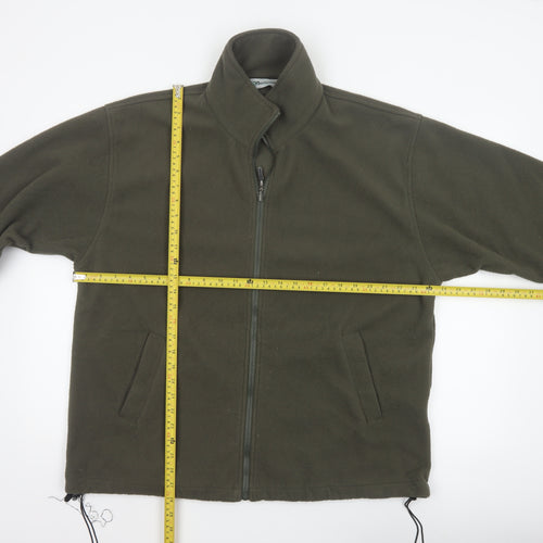 Outdoorscene Men’s Green M Fleece Full Zip Outdoor Jacket 38-40in
