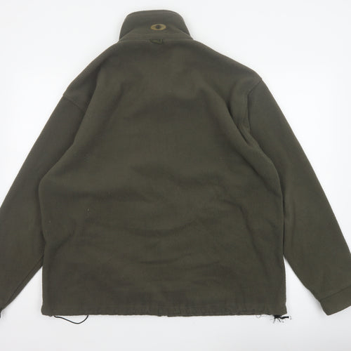 Outdoorscene Men’s Green M Fleece Full Zip Outdoor Jacket 38-40in
